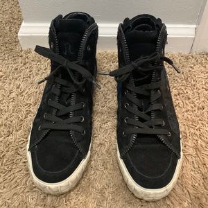 Women’s black and blue ASH sneakers size 38